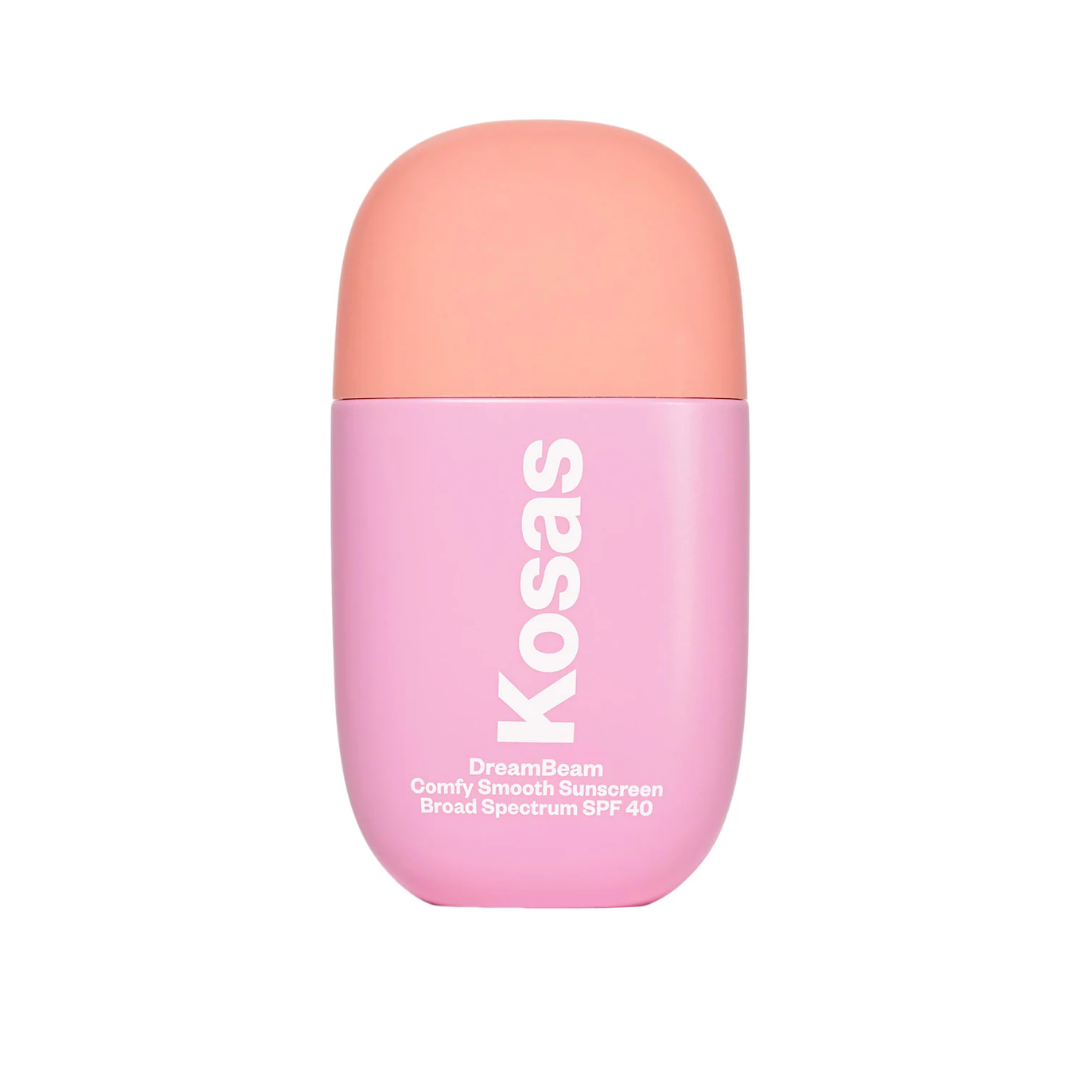 Kosas DreamBeam Silicone-Free Mineral Sunscreen SPF 40 with Ceramides and Peptides